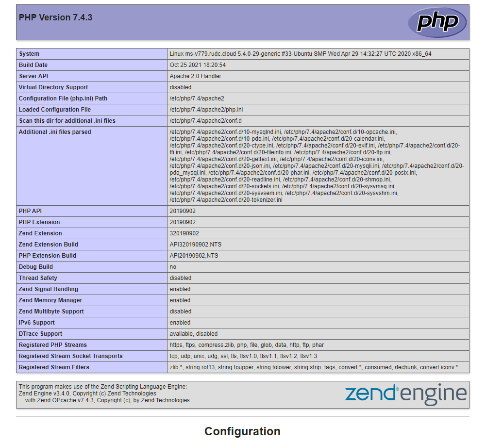 PHP Info